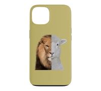 Custodia per iPhone 13 Il leone e l'agnello