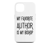 Custodia per iPhone 13 Il mio autore preferito è la Giornata nazionale degli autori della mia chiesa vescovo