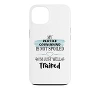 Custodia per iPhone 13 Il mio cane Redtick Coonhound non è viziato solo ben addestrato