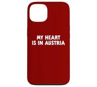 Custodia per iPhone 13 Il mio cuore è in Austria