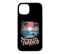 Custodia per iPhone 13 Il mio cuore è sempre ai tropici Maui