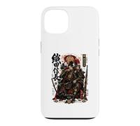 Custodia per iPhone 13 Il Sesto Demone Celeste e Re Oda Nobunaga Samurai