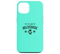 Custodia per iPhone 13 Il Villaggio di Belvedere Design Classico Stile Palme