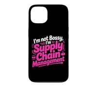Custodia per iPhone 13 I'M NOT BOSSY I'M SUPPLY CHAIN MANAGEMENT