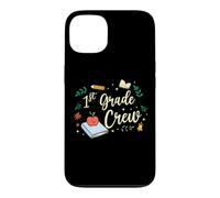 Custodia per iPhone 13 Immagine della scuola insegnante abbinata 1st Grade Crew