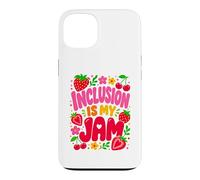 Custodia per iPhone 13 Inclusion Is My Jam Groovy Special Education Sped Teacher