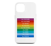 Custodia per iPhone 13 Inclusione Società Moderna Amore Arcobaleno LGBTQI