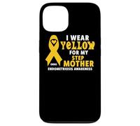 Custodia per iPhone 13 Indosso Giallo Per Il Mio Passo mamma Camicia Endometriosi Consapevolezza