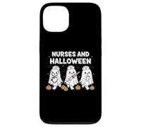 Custodia per iPhone 13 Infermieri Halloween Zucca Fantasmi Sanità