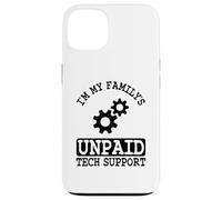 Custodia per iPhone 13 Ingegnere del software IT Guy Sono il supporto tecnico non pagato della mia famiglia