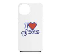Custodia per iPhone 13 Io amo Warren