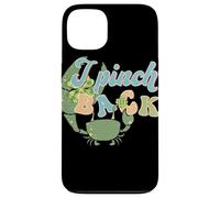 Custodia per iPhone 13 Irish Punch Back Shamrock Crab Lucky St Patricks Art