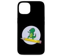 Custodia per iPhone 13 Iscrizione Dino Pencil School