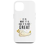 Custodia per iPhone 13 It is What it is And it is not Great Funny Silly Goose Meme