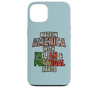 Custodia per iPhone 13 Italiano E Portoghese Made In America Mix Heritage Vintage
