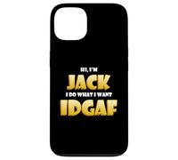 Custodia per iPhone 13 Jack Costume IDGAF Funny Meme Halloween Costume For Jacks
