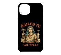 Custodia per iPhone 13 Jael Nailed It Funny Bible Story Vintage
