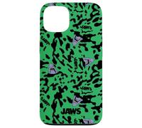 Custodia per iPhone 13 Jaws Green Shark Camo All Over Print
