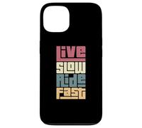 Custodia per iPhone 13 Journey Attitude Live Slow Adventurer Ride Fast Appassionato