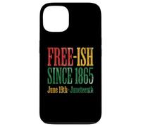 Custodia per iPhone 13 Juneteenth Free-ish Since 1865 Freedom Day