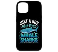 Custodia per iPhone 13 Just A Boy Who Loves Whale Sharks