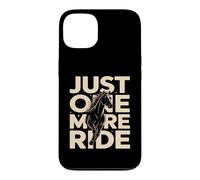 Custodia per iPhone 13 Just One More Ride Horse Amante Equitazione