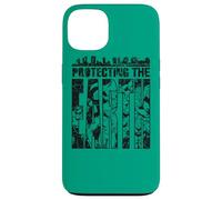 Custodia per iPhone 13 Justice League Protecting The Earth