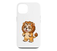 Custodia per iPhone 13 Kawaii Cane In un Leone Costume per Ragazze Bambini Leone