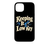 Custodia per iPhone 13 Keeping It Low Key Basso Chitarrista Umorismo