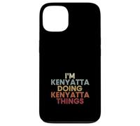 Custodia per iPhone 13 Kenyatta Name Kenyatta Personalized Name First Given