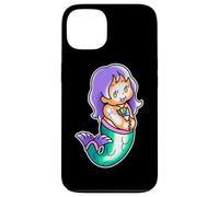 Custodia per iPhone 13 Kewpie Baby Pesci Zodiac Mermaid