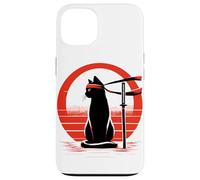 Custodia per iPhone 13 Kitty Combat Master Jiu Jitsu Ninja E Artista Marziale