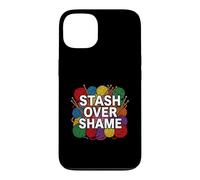 Custodia per iPhone 13 Knitter Yarn Hoarder Stash Over Shame Crochet