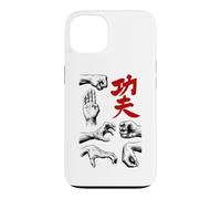 Custodia per iPhone 13 Kung Fu Pugno Colpo Mano Shaolin Arti Marziali Cinesi