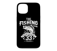 Custodia per iPhone 13 La leggenda della pesca li avvolge per 33 anni di compleanno