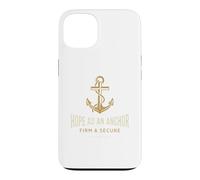 Custodia per iPhone 13 La speranza cristiana come ancora salda e sicura Ebrei 6:19