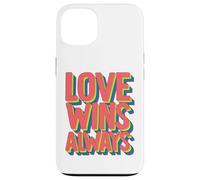 Custodia per iPhone 13 L'amore vince. Sempre