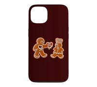 Custodia per iPhone 13 Last Xmas - Cuore di pan di zenzero