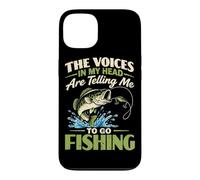 Custodia per iPhone 13 Le voci nella mia testa mi dicono di andare a pescare pesce spigola