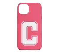 Custodia per iPhone 13 Lettera C Big Bold Capital Varsity Alphabet Monogram