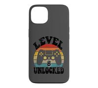 Custodia per iPhone 13 Level Eight Unlocked 8th Birthday Tee Video Game 8 Year Old
