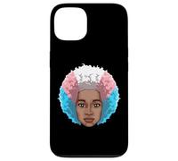 Custodia per iPhone 13 Lgbtq Afroamericano Transgender Afro Rainbow Power