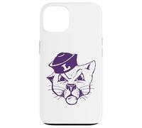 Custodia per iPhone 13 Linfield University Wildcats Mack Mascot Head Mark