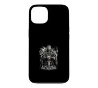 Custodia per iPhone 13 Live Hard - Fustella con spada vichinga, design norreno