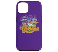 Custodia per iPhone 13 Looney Tunes Spooky Pals