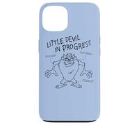 Custodia per iPhone 13 Looney Tunes Taz Little Devil In Progress