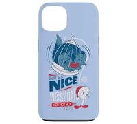 Custodia per iPhone 13 Looney Tunes Tweety and Sylvester Nice Pussy Cat