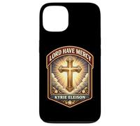 Custodia per iPhone 13 Lord Have Mercy Kyrie Eleison Christian Dio Gesù Cristo