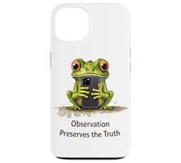 Custodia per iPhone 13 L'osservazione preserva l'osservatore della rana della verità