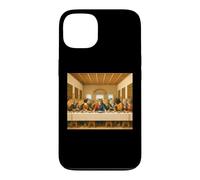 Custodia per iPhone 13 L'ultima cena per gatti, Funny Cats, Cat Lovers, Cat Art Classic